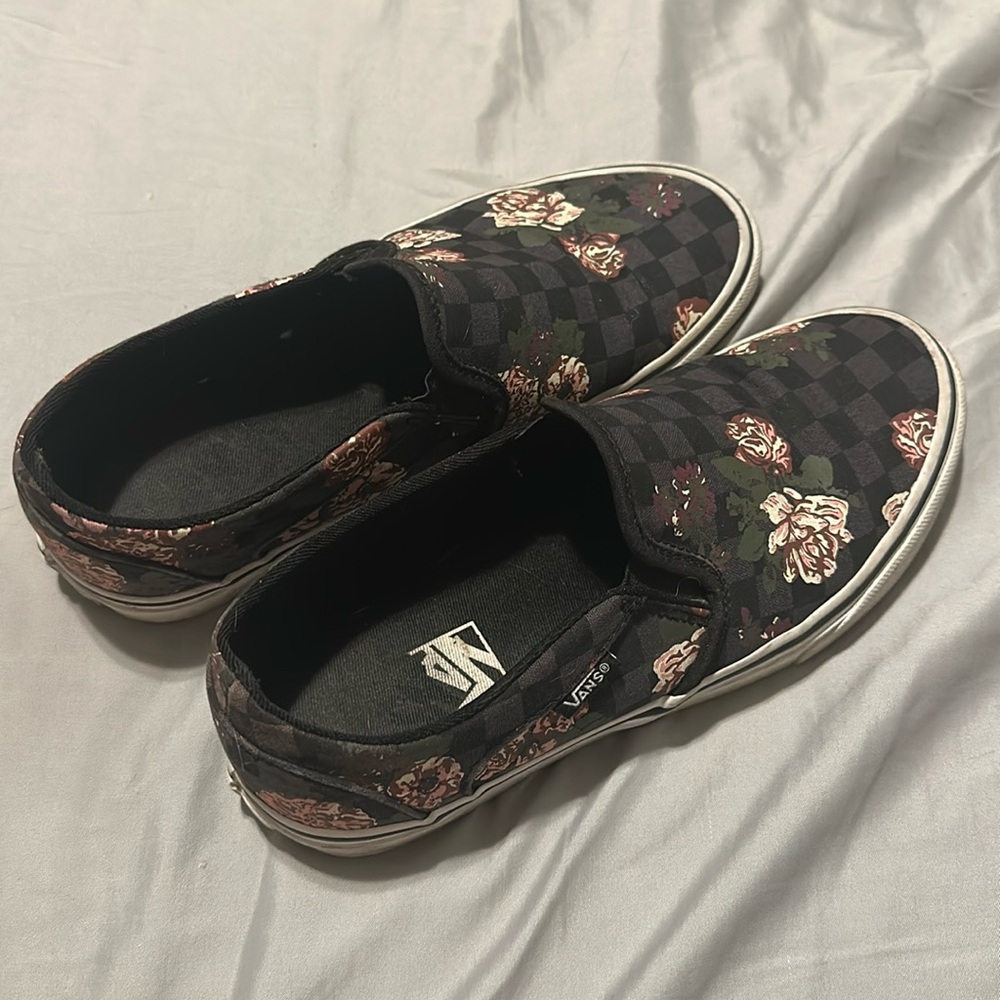 Women’s slip on Vans  Size 8